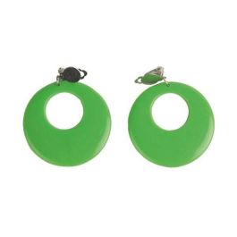 2 pendientes flamenca verde 4,5 cm 2 pendientes flamenca verde 4,5 cm