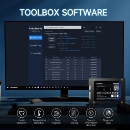 Crucial Disco Duro Interno SSD 4TB M.2 2280 NVMe PCIe 4.0 7100 MB/s Lectura 6000 MB/s Escritura