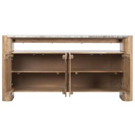 Aparador Home ESPRIT Mármol Acacia 160 x 40 x 80 cm