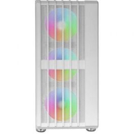 Mars Gaming MCVAULTW Caja Gaming Semitorre MC-VAULT Blanca con Frontal Mesh, 4 Ventiladores ARGB 120mm y Ventana Cristal Templado para ATX, RL 360mm Mars Gaming MCVAULTW Caja Gaming Semitorre MC-VAULT Blanca con Frontal Mesh, 4 Ventiladores ARGB 120mm y Ventana Cristal Templado para ATX, RL 360mm