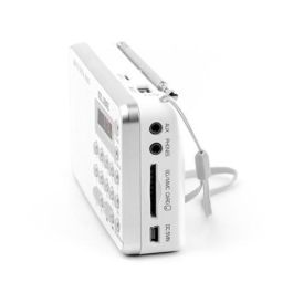 Elbe RF-49 Radio Digital FM Lector MP3 USB Batería Recargable