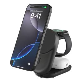 Belkin WIZ037KQ Base de Carga Inalámbrica Magnética Plegable UltraCharge Qi2 de 25W Negro, Triple Carga Simultánea para Smartphone, Reloj y Auriculares Precio: 96.79000056. SKU: B1A88Y2QBW