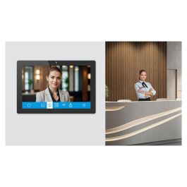 iiyama ProLite TW1023ASC-B3P Pantalla 10.1" (25.5cm) 1280x800 IPS 25ms 60Hz HDMI USB LAN PoE Webcam Mic Speaker Negro