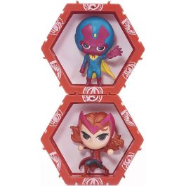 WOW! POD Vision Scarlet Marvel - Set de Figuras LED Coleccionables con Sensor IR e Iluminación UV