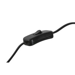 DKD Home Decor Lámpara Sobremesa Colección 1c24, Madera y Yute Tallada, 47 x 86 x 47 cm