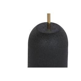 Mesita Auxiliar Glam DKD Home Decor Negro Dorado 30 x 68 x 30 cm Mesita Auxiliar Glam DKD Home Decor Negro Dorado 30 x 68 x 30 cm