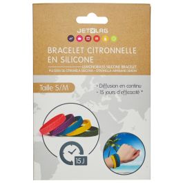 Jet Lag Pulsera Silicona Citronela Jet Lag Antimoustique Repelente Mosquitos Tallas S/M y L Colores Surtidos Precio: 1.49999949. SKU: B1C64ZHPHV
