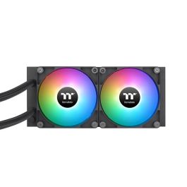 Thermaltake TT TH240 ARGB Sistema de Refrigeración Líquida AIO para Procesador 12cm Negro Iluminación ARGB