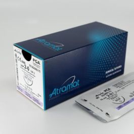 Atramat Sutura Absorbible PGA 2-0 Aguja Triangular 26 mm H75 cm Violeta 12 Unidades Precio: 52.69. SKU: B1GQ4X5JAY