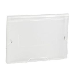 Carchivo Clasificador Acordeón Folio 13 Dptos con Gomas, Polipropileno Translúcido Precio: 4.49999968. SKU: B1EN589Z6K