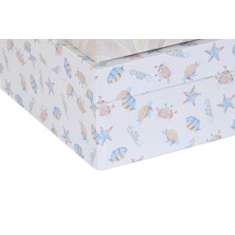 DKD Home Decor Caja Kids Multicolor 33.5 x 15.5 x 43.5 cm Set de 10