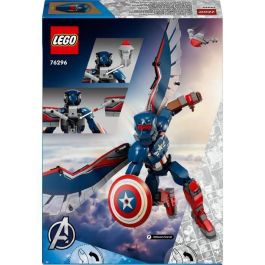 Lego Juego de Construcción Marvel Super Heroes Capitán América. Set de Ladrillos de Construcción Juguete para Niños y Coleccionistas 8+ Años
