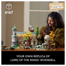 LEGO Icons El Señor de los Anillos: Rivendel 10316 - Juego de Construcción de 6167 Piezas para Adultos