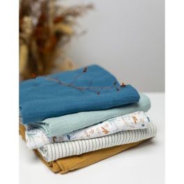 Domiva DOM3700948338667 Pañal Maxi Estampado Au Fil de l'Eau 100x100 cm Domiva DOM3700948338667 Pañal Maxi Estampado Au Fil de l'Eau 100x100 cm