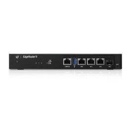Ubiquiti ER-4 Router EdgeRouter 4 con Procesador 4-Core 1GHz MIPS64, 1GB RAM, 4GB Almacenamiento, 3 Puertos Ethernet Gigabit y 1 Puerto SFP