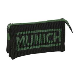 Portatodo Triple Munich Caviar Negro 22 x 12 x 3 cm Portatodo Triple Munich Caviar Negro 22 x 12 x 3 cm Precio: 8.49999953. SKU: B1AX57ANTB