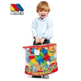 Molto Bolsa Blocks 150 Piezas Construcción Juguete Infantil