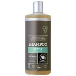 Urtekram Champú de Ortiga Anticaspa 500ml, Eco Vegan Certificado Cosmos Organic para todo tipo de cabellos Precio: 14.49999991. SKU: B168LG2M9A