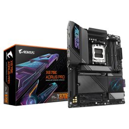 Gigabyte Placa base X870E AORUS PRO (9MX87EPRO-00-10) Socket AM5 AMD Ryzen 9000 Series DDR5 8000MHz Wi-Fi 7 2.5GbE PCIe 5.0 ATX Precio: 355.78999962. SKU: B13GWV99WN