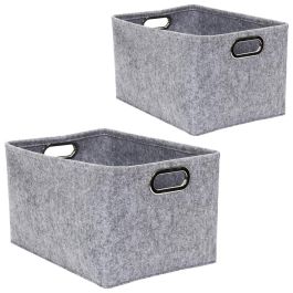 Home Deco Factory Juego De 2 Cestas Almacenar Poliester Colección Vallee Outlet Precio: 17.99589077. SKU: B14VF8JMHS