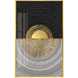 DKD Home Decor Cuadro Moderno Negro Dorado 3.5 x 120 x 80 cm Aluminio MDF Abstracto (2 Unidades) Precio: 156.50000003. SKU: B1CV5AS3QP