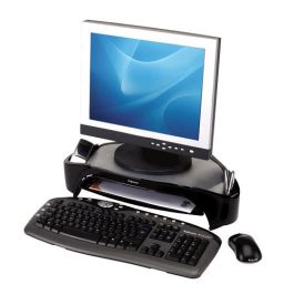 Fellowes Soporte Ergonómico para Monitor Smart Suites Plus Ajustable 3 Alturas, Bandeja Documentos, Organizador, hasta 21" / 18 kg, 480x105x330mm Precio: 47.59000059. SKU: S8407342