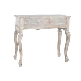 Recibidor con 2 Cajones DKD Home Decor Blanco Marrón 91 x 42 x 81 cm Recibidor con 2 Cajones DKD Home Decor Blanco Marrón 91 x 42 x 81 cm
