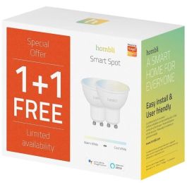 Hombli Bombilla Inteligente 4.5W CCT 1+1 Promo Pack