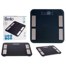 Bascula Digital Baño 180Kg Gris Antracita Berilo 33X2CM (6 Unidades) Precio: 95.89000014. SKU: B1E6G3J82L