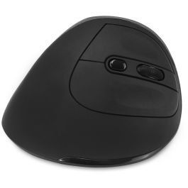 DICOTA D31981 Ratón ergonómico inalámbrico Bluetooth 1600 DPI para juegos Negro