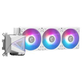 SISTEMA DE REFRIGERACION LIQUIDA MSI PARA CPU MAG CORELIQUID I360 WHITE,INTEL/AMD,RADIADOR 360mm,FAN4PIN,20dBA,ARGB (3 VENTILADORES) (BLANCO) Precio: 138.5000001. SKU: B1HTTSXV6Z
