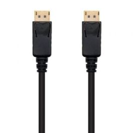 Nanocable 10.15.2301-L150 Cable DisplayPort 1.2 4K 60Hz Macho a Macho 1.5m Negro, Contactos Oro 24K y Cobre OFC Precio: 6.89000015. SKU: S0233047