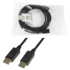 LogiLink CV0074 Cable DisplayPort 5m 4K/60Hz Macho/Macho Negro Contactos Oro
