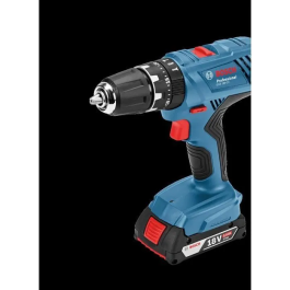 Bosch Professional GSB 18V-21 Taladro Percutor Inalámbrico 18V + 2 Baterías 2,0Ah + Cargador GAL 18V-40 + L-BOXX
