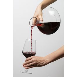 La Mediterranea Copa de Vino 530 ml - 9 x 21.5 x 6.5 cm (24 Unidades)