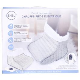 Sensly Calientapiés Eléctrico Grand Froid con Interior Borreguito Recargable Talla Única