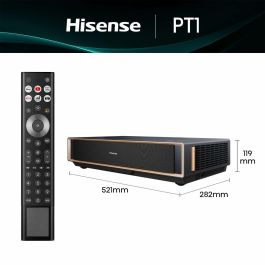 Hisense PT1 Smart TV Wifi Negro con 3D, HDR y Dolby Atmos