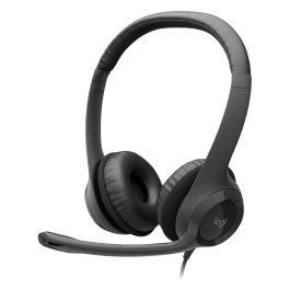 Logitech H390 Auriculares USB para Ordenador con Micrófono con Cancelación de Ruido