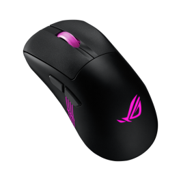 ASUS ROG 90MP04A0-BMUA00 Ratón Gaming Keris II Origin BLK Inalámbrico + Cable Óptico 42000 DPI 8000 Hz Diestro Negro