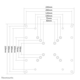 Placa de Pared Neomounts FPMA-VESA200 22"-42" 35 kg Placa de Pared Neomounts FPMA-VESA200 22"-42" 35 kg