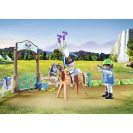 Playmobil Escuela Moderna de Equitación con Figuras, Caballo y Accesorios - Materiales Sostenibles Playmobil Escuela Moderna de Equitación con Figuras, Caballo y Accesorios - Materiales Sostenibles
