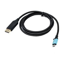 Adaptador USB C a DisplayPort i-Tec C31CBLDP60HZ2M 4K Ultra HD Negro