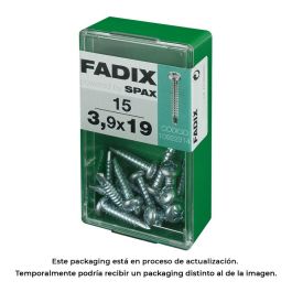 Fadix Tornillo Rosca Chapa CR Autoperforante 3,9x19mm para Fijación en Metal - Caja 15 Unidades