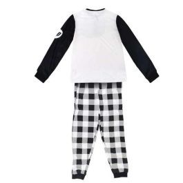Cerdá Pijama Largo Single Jersey Real Madrid Talla L Blanco para Adulto