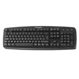 Kensington Teclado Value Cable Usb Membrana Sellada Qwerty Español Negro