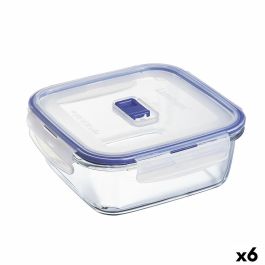 Fiambrera Hermética Luminarc Pure Box Active 1,22 L Bicolor Vidrio (6 Unidades) Precio: 49.69000036. SKU: S2709066