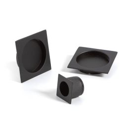 Duver Kit Tiradores Cuadradas Puerta Corredera Negro Mate para Madera Precio: 7.49999987. SKU: B13BVACL3M