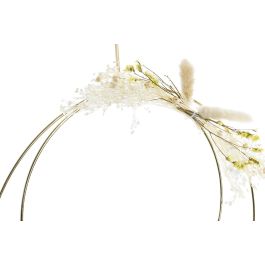 DKD Home Decor Decoración Colgante Boho Beige de Fibra y Metal, 75 cm Alto x 30 cm Ancho x 2.5 cm Fondo, Set de 4 Unidades DKD Home Decor Decoración Colgante Boho Beige de Fibra y Metal, 75 cm Alto x 30 cm Ancho x 2.5 cm Fondo, Set de 4 Unidades