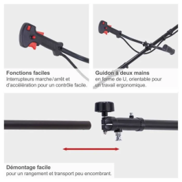 Scheppach Desbrozadora 52 cc PBC520 SCH4046664228219
