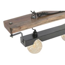 DKD Home Decor Lámpara Techo Vintage Marron Negro 16 x 26 x 116 cm